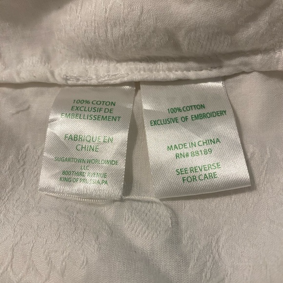 Small Lilly Pulitzer Embroidered Blouse - Picture 4 of 4